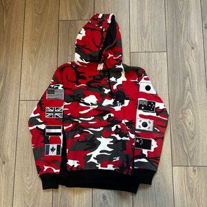 Hypland Camo Flag Hoodie